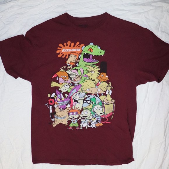 Nickelodeon Rugrats ren stimpy Group Shirt Large - Picture 2 of 3